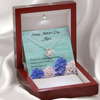 Happy Mother's Day - Shining Love Knot Necklace - Thegiftio UK