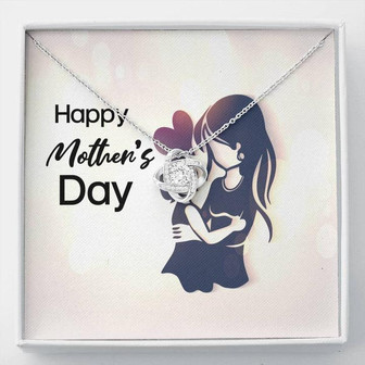Happy Mother's Day -Love Knot Necklace - Thegiftio UK