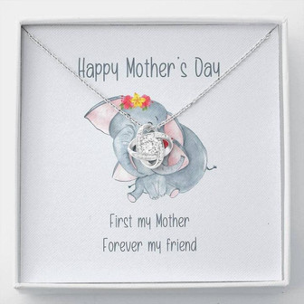 Happy Mother's Day Gift - First My Mother - The Love Knot Necklace - Thegiftio