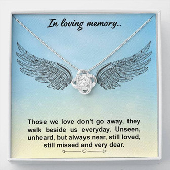 Love Knot Necklace - Loving Memories - Thegiftio UK