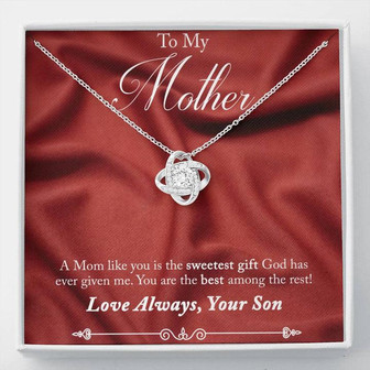 Love Knot Necklace - Mother - Thegiftio UK