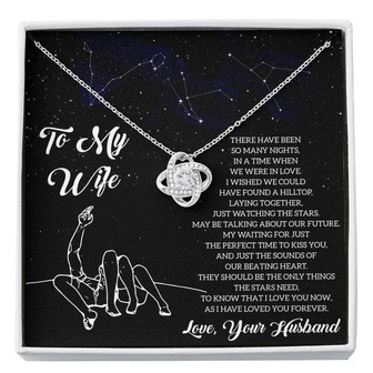 Love Knot Necklace For Your Wife - 502 - Thegiftio UK