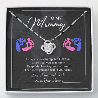 Mommy Necklace , To My Mommy Gift Box Gift For Pregnant Mom - Thegiftio