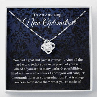Optometrist Graduation Gift, Grad Gift For Optometrist Women, Graduation Gift For New Optometrist Necklace - Thegiftio UK