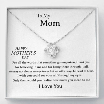 Perfect Gift For Mother - Love Knot Necklace Today - Thegiftio UK
