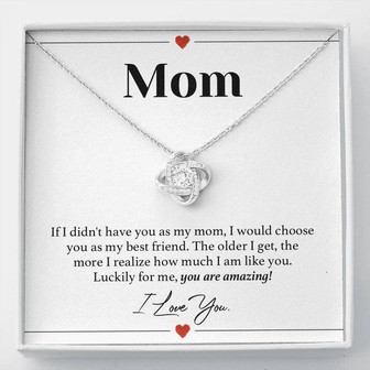 Perfect Mother's Day Love Knot Necklace - Thegiftio UK