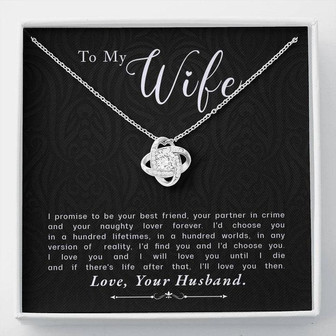 Hundred Lifetimes - Love Knot Necklace - Thegiftio UK