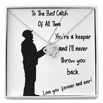 The Best Catch Love Knot Necklace - Thegiftio UK