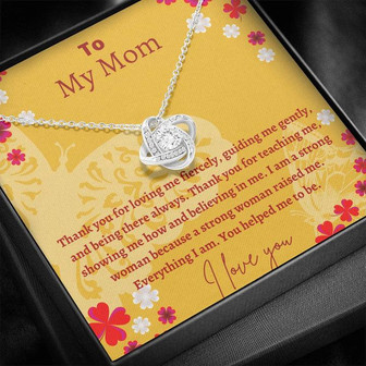 The Love Knot Necklace For Mom - Thegiftio UK