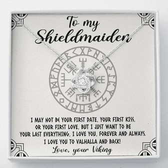 To My Shieldmaiden - Love Knot Necklace - Thegiftio UK