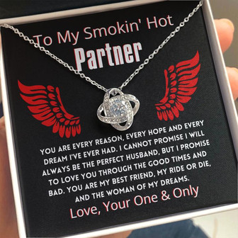 You Are Every Reason Love Knot Necklace - Thegiftio UK