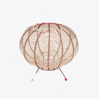Natural pendant rattan table lamp woven lampshade for home decor Rustic Minimalist style | Rusticozy DE