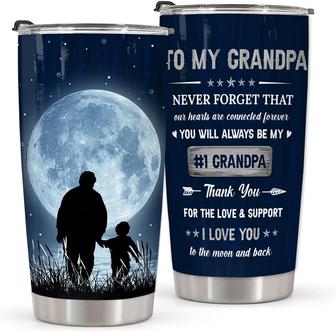 Grandpa Gifts, Gifts for Grandpa Grandparent From Grandson Granddaughter Grandkids, Grandpa Tumbler 20oz, Father's Day Gift For Grandpa | Mazezy