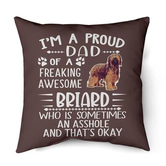 A Proud Dad Of A Briard | Mazezy