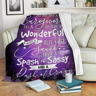 A Spash Of Sassy And A Dash of Crafy Blanket, Special Blanket, Anniversary Gift, Christmas Memorial Blanket Gift Friends and Family Gift | Mazezy CA