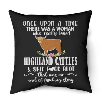 Once Upon A Time A Woman Who Really Loved Highland Cattle | Mazezy