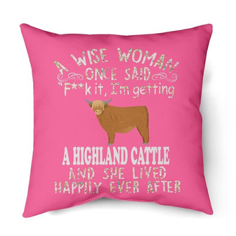 A wise woman Highland Cattle | Mazezy