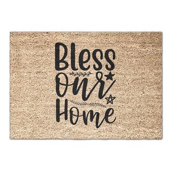 Bless Our Home Doormat | Creative Home Decor | Mazezy
