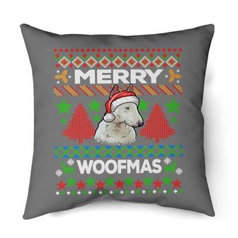 Bull Terrier merry woofmas | Mazezy