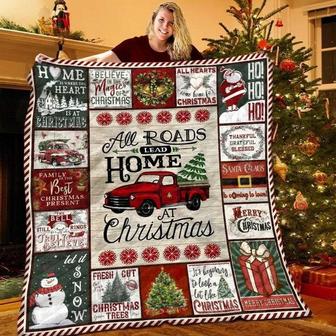 Christmas Blanket, Merry Christmas, Christmas tree blanket, gifts for her, blanket for mom, christmas gifts for family, daughter's birthday | Mazezy