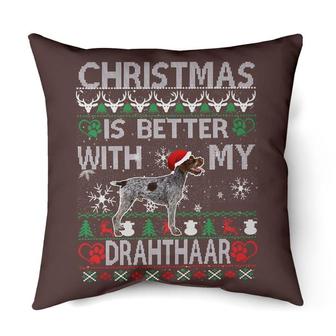 Christmas is better Drahthaar | Mazezy