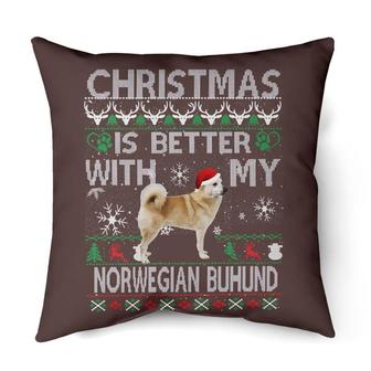 Christmas is better Norwegian Buhund | Mazezy