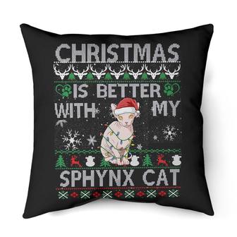 Christmas is better Sphynx Cat | Mazezy AU