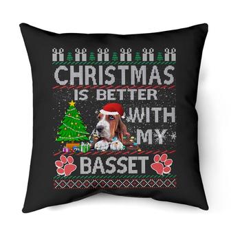 Christmas is better with basset | Mazezy