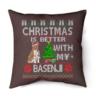 Christmas is better with my Basenji | Mazezy CA