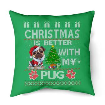 Christmas is better with my Pug | Mazezy