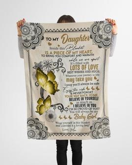 Daughter blanket, Mother and daughter gifts, Christmas gifts, blanket for daughter, Grandma family blanket, blanket from mommy | Mazezy