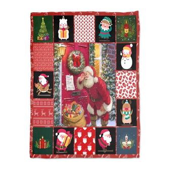 Dear Santa Christmas Is Coming I Want A Gift Blanket | Mazezy