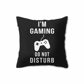 Do Not Disturb I Am Gaming Funny Pillow Case | Mazezy