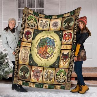 Earth My Body Air My Breath Fire My Spirit Water My Blood Blanket, Family Throw Blanket, Christmas Blanket, Blanket For Gifts | Mazezy CA