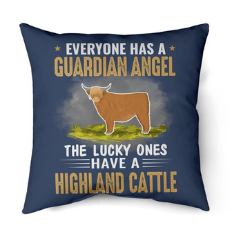Everyone has a guardian angel a Highland Cattle | Mazezy