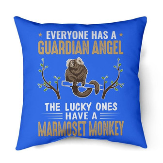 Everyone has a guardian angel a Marmoset monkey | Mazezy