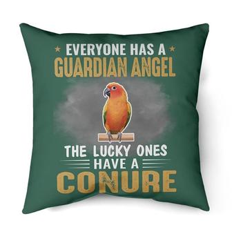 Everyone has a guardian angel conure | Mazezy