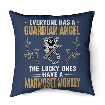 Everyone has a guardian angel Marmoset monkey | Mazezy