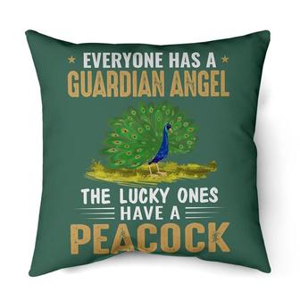 Everyone has a guardian angel Peacock | Mazezy