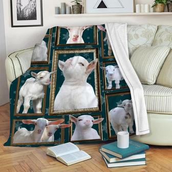 Goat Blanket, Special Blanket, Funny Gift, Christmas Memorial Blanket Gift Friends and Family Gift, Funny Blanket | Mazezy UK