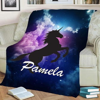 Granddaughter Customized Blanket Gift For Granddaughter Gift For Christmas Unicorn Blanket For Girls Unicorn Gift For Girls Unicorn Gift | Mazezy