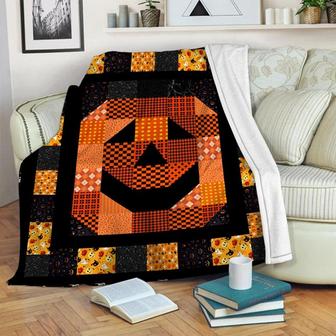 Halloween Blanket , Witches Blanket, Sherpa Fleece mink Blanket, Adult Blanket - Gifts Her Him | Mazezy