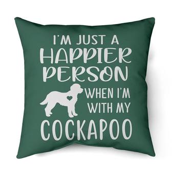 Happier person cockapoo | Mazezy