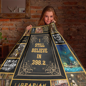 I Still Believe In 398.2 Blanket, Book Blanket , Family Blanket, Christmas Blanket, Blanket For Gifts | Mazezy