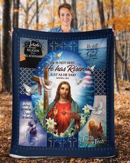 Jesus Blanket, God Blankets, gifts for Christian, Custom Fleece Sherpa Blankets,Christmas blanket Gifts, gifts for mom, blanket for family | Mazezy