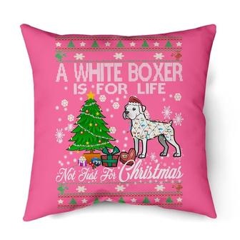 just a girl christmas White boxer | Mazezy UK