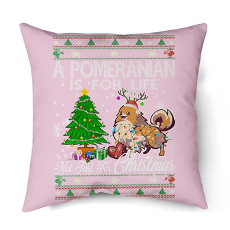 just a girl christmas Pomeranian | Mazezy