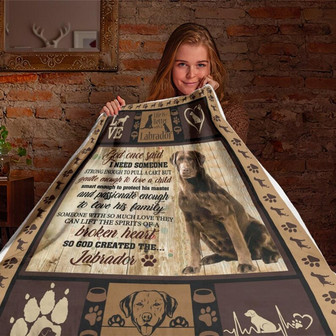 Life Is Better With A Labrador Blanket, Special Blanket, Anniversary Gift, Christmas Blanket Gift Friends, Gift For Dog Lover | Mazezy