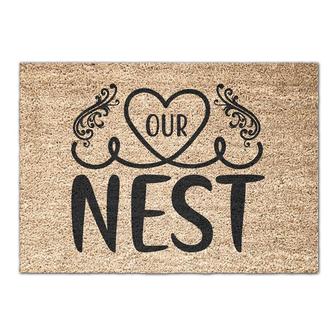 Love Our Nest Doormat | Gifts For Family | Mazezy