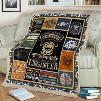 Mechanical Engineer Blanket, Mechanical Engineer Fleece Blanket Mechanical Engineer gift, Anniversary Gift, Gifts For Him | Mazezy